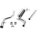 Street Series Cat-Back Exhaust System: Polished Tips, Stainless Steel, Designed for Power and Sound