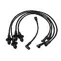 804202 Flame-Thrower Spark Plug Wires 4 cyl 8mm VW Male Cap Black