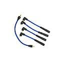 804311 Flame-Thrower Spark Plug Wires 4 cyl 8mm Triumph Type#2 Blue