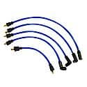 804309 Flame-Thrower Spark Plug Wires 4 cyl 8mm Austin/MG Blue