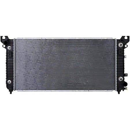 Radiator: With Engine And Transmission Oil Coolers