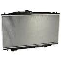 Plastic Tank Radiator with Aluminum Core, OE-Style Fit for Quick Installation