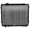 CSF, Radiator, 1 Row Plastic Tank