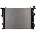 Radiator: With Transmission Oil Cooler