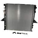 Aluminum Core Radiator: OE-Quality, Plastic Tank: For Optimal Engine Performance