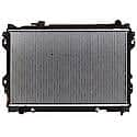 Radiator: With Transmission Oil Cooler