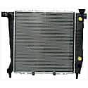 Radiator: With Transmission Oil Cooler