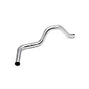 Universal Exhaust Tailpipe Stainless Steel, Outside Diameter - 3 in.