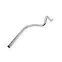 Universal Exhaust Tailpipe Stainless Steel, Outside Diameter - 2.5 in.