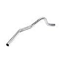 Universal Exhaust Tailpipe Stainless Steel, Outside Diameter - 2.5 in.