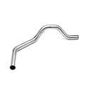 Universal Exhaust Tailpipe Stainless Steel, Outside Diameter - 3 in.