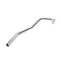 Universal Exhaust Tailpipe Stainless Steel, Outside Diameter - 2.5 in.