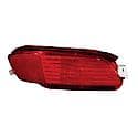 New CAPA Certified Standard Replacement Driver Side Rear Side Marker Light Assembly, In The Bumper