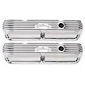 Classic Series Valve Covers: Small Block Chrysler 318-360, 65-91, Aluminum