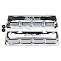 Signature Series Valve Covers: AMC/Jeep 290-401 V8 1967-91, Chrome Steel