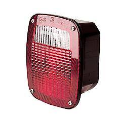 Grote Ford ® Stop Tail Turn Box Light, RH With License Window, Red ...