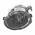 Driver Side Fog Light Assembly, Round