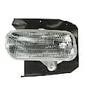 New Economy Replacement Driver Side Fog Light Assembly, With Bracket, Rectangular