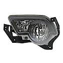 New Economy Replacement Driver Side Fog Light Assembly, Without Decor Package, With Body Cladding