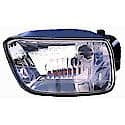 New CAPA Certified Standard Replacement Driver Side Fog Light Assembly, Except SS Model