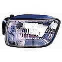 New CAPA Certified Standard Replacement Passenger Side Fog Light Assembly, Except SS Model