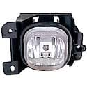 New Economy Replacement Driver Side Fog Light Assembly, Factory Installed