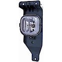 New CAPA Certified Standard Replacement Driver Side Fog Light Assembly, Bulb Not Included