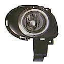 New Standard Replacement Driver Side Fog Light Assembly, Hatchback Models