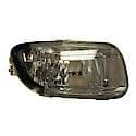 New OEM Replacement Passenger Side Fog Light Assembly, Includes Bracket