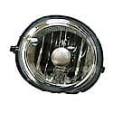 New Standard Replacement Driver Side Fog Light Assembly, MPV With Rocker Molding