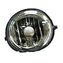 New Standard Replacement Passenger Side Fog Light Assembly, MPV Models With Rocker Molding