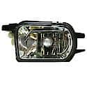 New Standard Replacement Driver Side Fog Light Assembly, Non Bi-Xenon Headlight