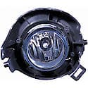 New CAPA Certified Standard Replacement Passenger Side Front Fog Light Assembly, With Painted Cover