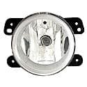 New CAPA Certified Standard Replacement Driver Or Passenger Side Fog Light Assembly, No Bezel