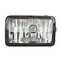 New CAPA Certified Standard Replacement Driver Side Fog Light Assembly, Crew/Extended/Regular Cabs