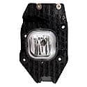 New CAPA Certified Standard Replacement Driver Side Fog Light Assembly, Without Bezel