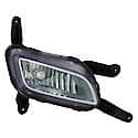 New CAPA Certified Standard Replacement Passenger Side Fog Light Assembly