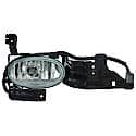 New CAPA Certified Standard Replacement Passenger Side Fog Light Assembly, W/ Factory Installed Lamp