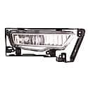 New CAPA Certified Standard Replacement Driver Side Fog Light Assembly, Sedan Models