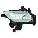 New CAPA Certified Standard Replacement Driver Side Fog Light Assembly, Sedan And Hatchback Models