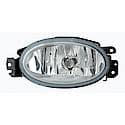 New CAPA Certified Standard Replacement Driver Side Fog Light Assembly