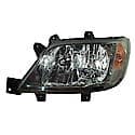 New OEM Replacement Driver Side Headlight Lens And Housing, No Fog Light, Bulbs Or Housing