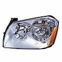 New Economy Replacement Passenger Side Headlight Assembly, With Chrome Bezel