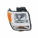 New Economy Replacement Passenger Side Headlight Assembly, Without Headlight Leveling