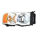 New CAPA Certified Standard Replacement Passenger Side Headlight Assembly