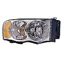 New CAPA Certified Standard Replacement Passenger Side Headlight Assembly, W/Park/Signal/Marker