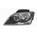 New Economy Replacement Driver Side Halogen Headlight Assembly, Without Projector Bulb