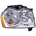 New CAPA Certified Standard Replacement Passenger Side Headlight Assembly