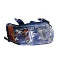 New CAPA Certified Standard Replacement Passenger Side Headlight Assembly