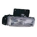 New Economy Replacement Passenger Side Headlight Assembly, With Bracket